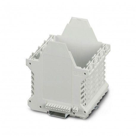ME 90 UT/FE BUS/10+2 KMGY 2200543 PHOENIX CONTACT Caja para carril DIN, Parte inferior de la carcasa con pas..
