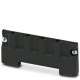 UM-ALU 4-72 COVER PA BK 2200934 PHOENIX CONTACT Elemento laterale