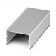 UM-ALU 4 AU75 L25 2200962 PHOENIX CONTACT Cajas de perfil extruido, Montaje atornillado, Cobertor de perfil,..