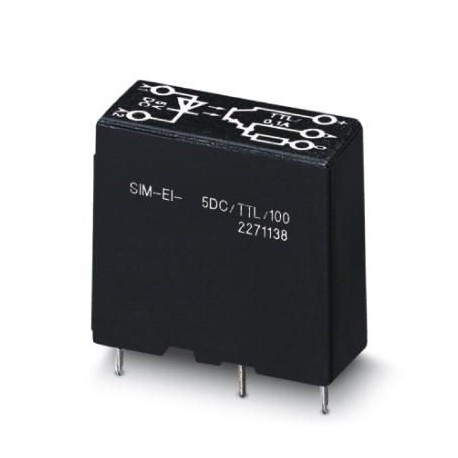 SIM-EI- 24DC/TTL/100 2271154 PHOENIX CONTACT Relé de estado sólido miniatura
