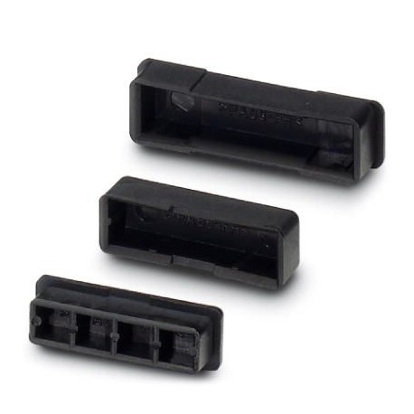 HBUS-B SET BK 2278173 PHOENIX CONTACT Set de tapas cobertoras, 3 piezas, para la protección del conector de ..