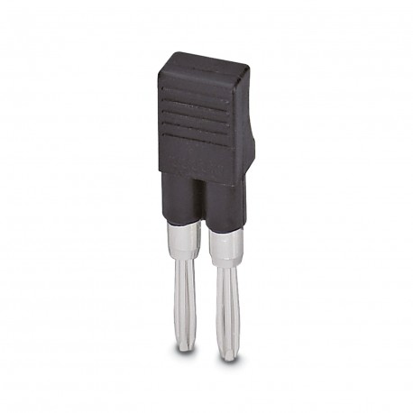 KSS 5 2303543 PHOENIX CONTACT Conector de cortocircuito, paso: 5 mm, número de polos: 2, color: negro