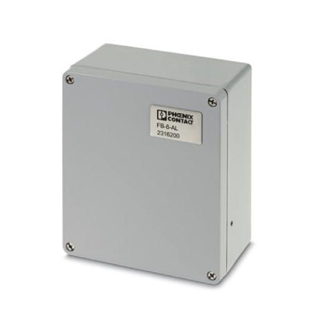 FB-8-AL 2316200 PHOENIX CONTACT Coffre de commande en acier inoxydable sur le terrain avec 8 raccordements p..