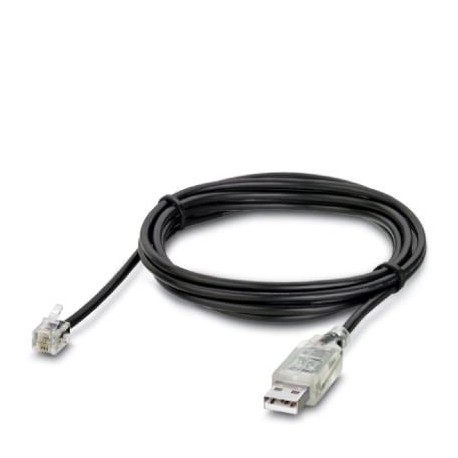 NLC-USB TO SERIAL-CBL 2M 2400111 PHOENIX CONTACT Cable, serie, USB a RJ11/12