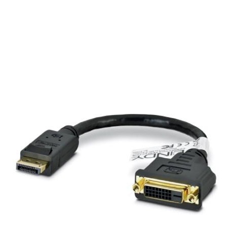 DP TO DVI ADPTR 2400174 PHOENIX CONTACT Adaptador de vídeo DisplayPort a DVI-i