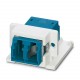 FL SM PATCH COUPLER LC-LC 2700313 PHOENIX CONTACT Acoplamiento LC/LC, utilizable para fibra de vidrio unimodo