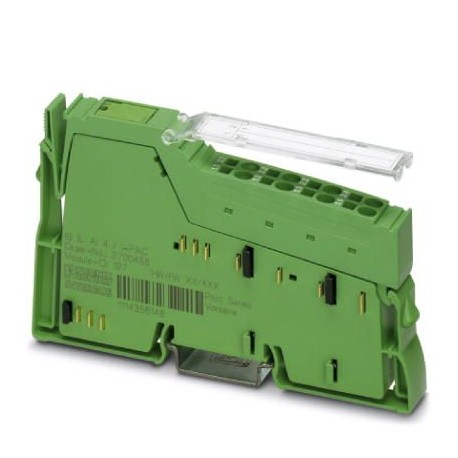 IB IL AI 4/I-PAC 2700458 PHOENIX CONTACT Inline, Módulo de entrada analógica, Entradas analógicas: 4, 0 mA ...