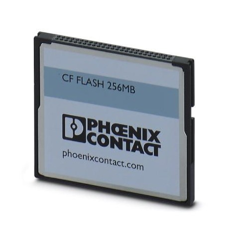 CF FLASH 256MB PDPI BASIC 2700549 PHOENIX CONTACT Memoria de programa y de configuración, enchufable, 256 Mb..