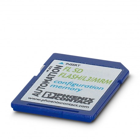 FL SD FLASH/L3/MRM 2700607 PHOENIX CONTACT Memoria de parametrización, enchufable, con funcionalidad MRM y c..