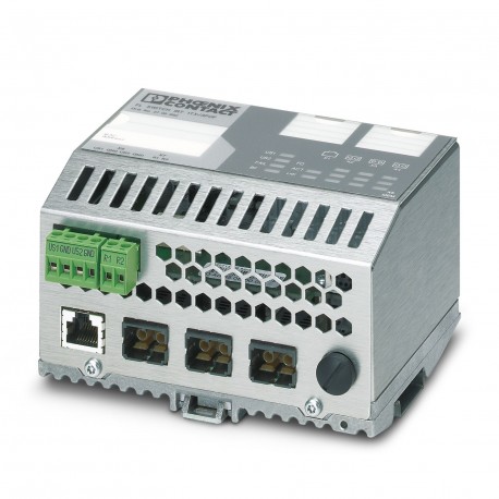 FL SWITCH IRT TX 3POF 2700692 PHOENIX CONTACT Switch Ethernet, con un puerto en formato RJ45 y tres puertos ..