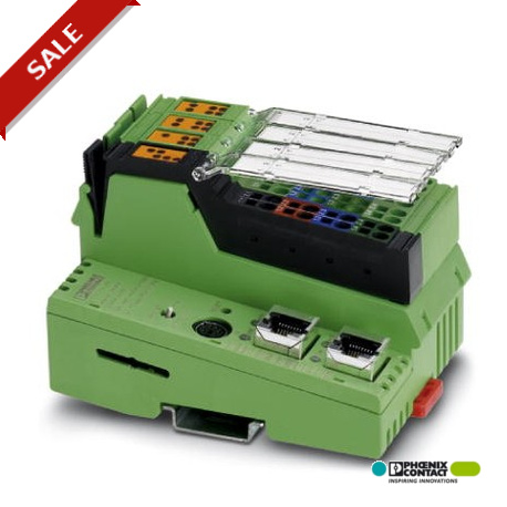 ILC 191 ETH 2TX 2700976 PHOENIX CONTACT Le contrôleur Inline permet de communiquer via PROFINET et Modbus/TC..