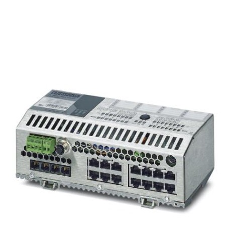 FL SWITCH SMCS 14TX/2FX 2700997 PHOENIX CONTACT Ethernet Smart Managed Compact Switch con 14 porte RJ45 (10/..