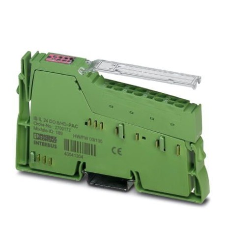 IB IL 24 DO8/HD-XC-PAC 2701213 PHOENIX CONTACT Inline, Módulo de salida digital, Salidas digitales: 8, 24 V ..