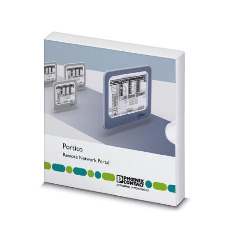 VL PORTICO SERVER 4 CLIENT 2701455 PHOENIX CONTACT Software de portales de red remotos. Permite el control/v..
