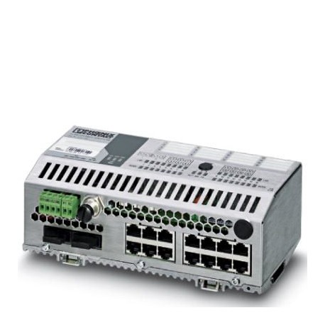 FL SWITCH SMCS 14TX/2FX-SM 2701466 PHOENIX CONTACT Switch Ethernet Smart Managed Compact con 14 puertos 10/1..