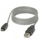 CAB-USB A/MICRO USB B/2,0M 2701626 PHOENIX CONTACT Cabo de programação
