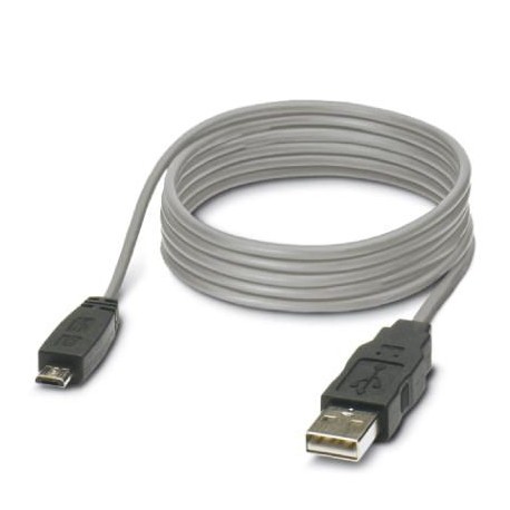 CAB-USB A/MICRO USB B/2,0M 2701626 PHOENIX CONTACT Câble de connexion