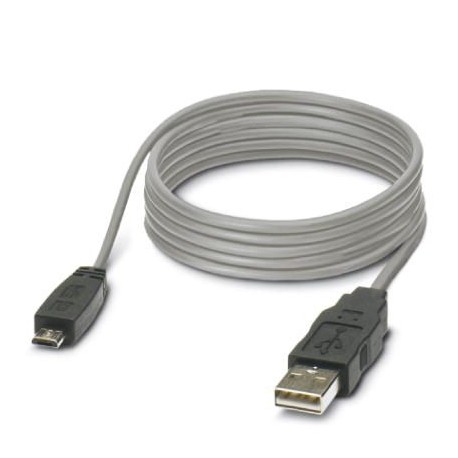 CAB-USB A/MICRO USB B/2,0M 2701626 PHOENIX CONTACT Cabo de programação