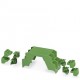 ME 35 OT-MSTBO SET 2707738 PHOENIX CONTACT Caja para carril DIN, Set formado por parte superior de la carcas..