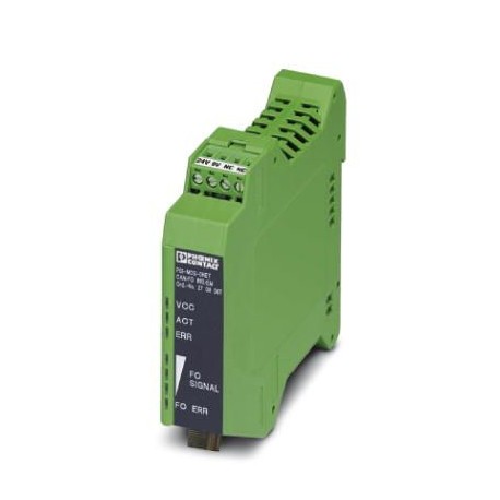 PSI-MOS-DNET CAN/FO 660/EM 2708067 PHOENIX CONTACT FO converter with integrated optical diagnosis, for Devic..