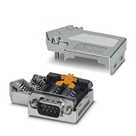 SUBCON-PLUS-PROFIB/PG/SC2 2708245 PHOENIX CONTACT Conector D-SUB macho de 9 polos, salida de cables a 35°, s..