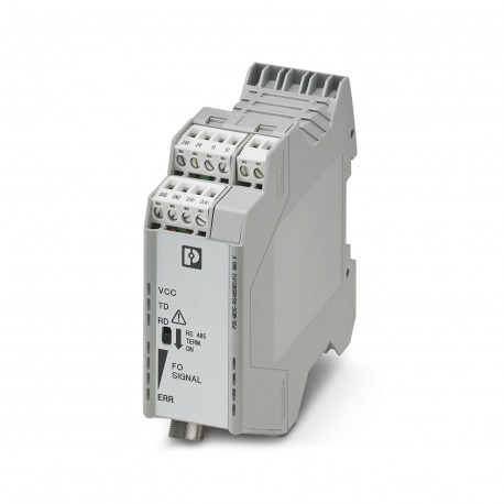 PSI-MOS-RS485W2/FO 660 E 2708313 PHOENIX CONTACT Convertidor de fibra óptica con diagnóstico óptico integrad..