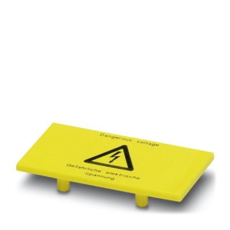 WS-G5/4 2716499 PHOENIX CONTACT Placa de aviso, para bloque de conexión G5, cubre la superficie completa del..