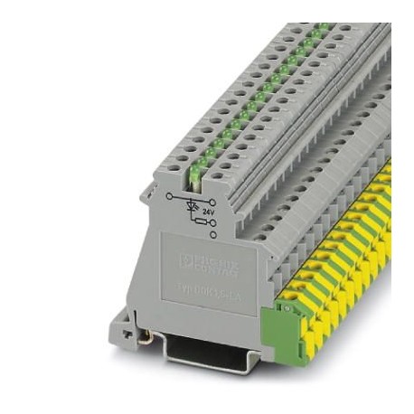 DOK 1,5-LA 24GN/O-M 2717074 PHOENIX CONTACT Borna de actuador/sensor de proximidad, tensión nominal: 24 V, c..