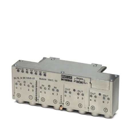 IBS RL 24 DIO 8/8/8-LK-2MBD 2731571 PHOENIX CONTACT Децентрализ. устройство ввода-вывода