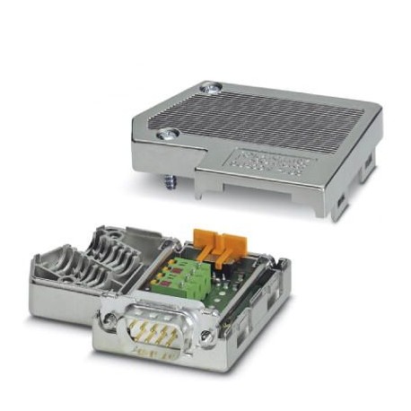 SUBCON-PLUS-PROFIB 2744348 PHOENIX CONTACT Conector D-SUB, 9 polos, macho, dos entradas de cables de menos d..