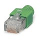 FL PLUG RJ45 GN/2 2744571 PHOENIX CONTACT Conector enchufable RJ45, diseño: RJ45, índice de protección: IP20..