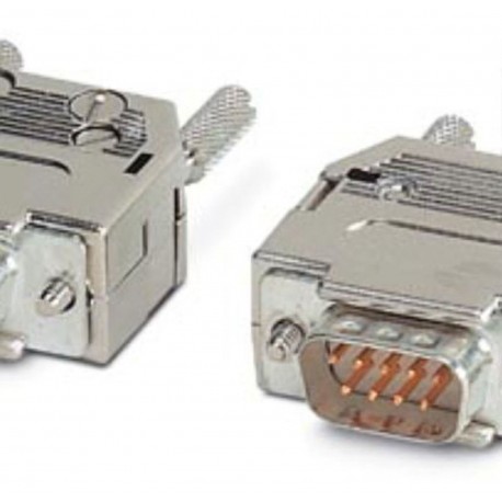 IBS DSUB 9/C 2758486 PHOENIX CONTACT Juego de conectores enchufables para bus, con conexión engastada, macho..