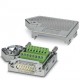 SUBCON 15/M-SH 2761606 PHOENIX CONTACT Conector D-SUB macho de 15 polos, una salida de cables a 35°, tipo un..