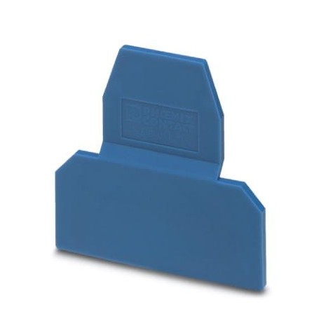 D-UKK 3/5 BU 2770105 PHOENIX CONTACT Tapa final, profundidad: 62 mm, anchura: 2,5 mm, altura: 56 mm, color: ..