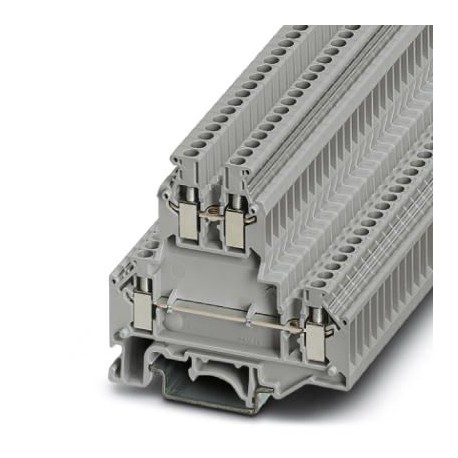 UKKB 3 2771010 PHOENIX CONTACT Borna de doble piso, tensión nominal: 500 V, corriente nominal: 24 A, tipo de..