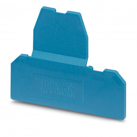 D-UKKB 3/5 BU 2771104 PHOENIX CONTACT Tapa final, profundidad: 62 mm, anchura: 2,5 mm, altura: 67 mm, color:..