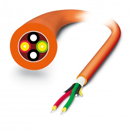 PSM-LWL-HCS-RUGGED-200/230 2799885 PHOENIX CONTACT Cable PCF, dúplex 200 µm/230 µm, material por metros sin ..