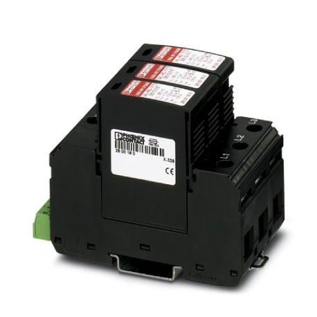 VAL-MS-T1/T2 335/12.5/3+0-FM 2800188 PHOENIX CONTACT Dispositif de protection parafoudre/parasurtenseur de t..