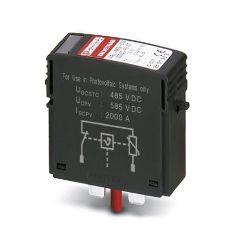 VAL-MS 1000DC-PV-ST 2800624 PHOENIX CONTACT Protección enchufable de repuesto para combinaciones de descarga..