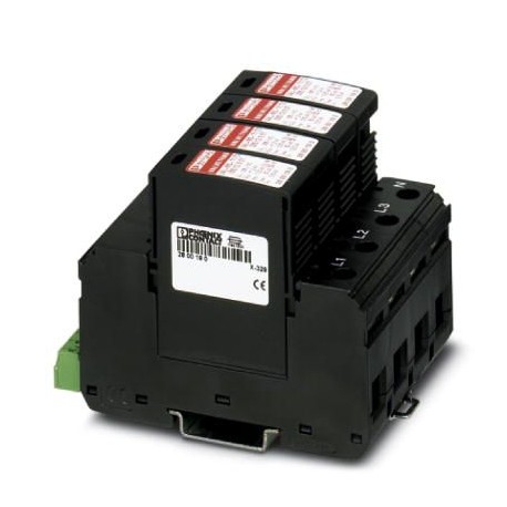 VAL-MS-T1/T2 335/12.5/4+0-FM 2800644 PHOENIX CONTACT Dispositif de protection parafoudre/parasurtenseur de t..