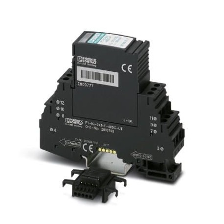 PT-IQ-2X1+F-48DC-UT 2800790 PHOENIX CONTACT Protección contra sobretensiones, formada por protección enchufa..