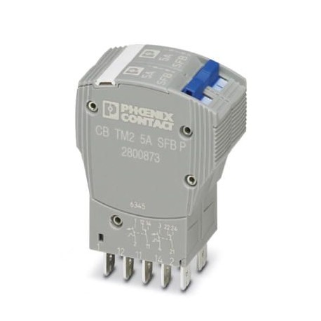 CB TM2 5A SFB P 2800873 PHOENIX CONTACT Disjoncteur de protection d'appareils thermomagnétique