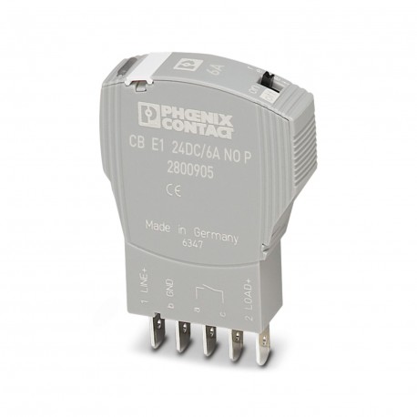 CB E1 24DC/6A NO P 2800905 PHOENIX CONTACT Disjoncteur de protection d'appareils électronique