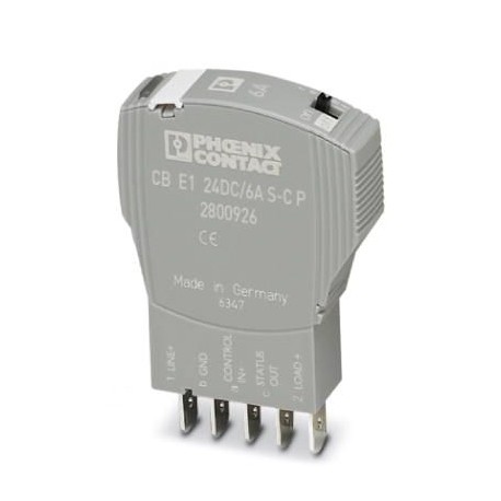 CB E1 24DC/6A S-C P 2800926 PHOENIX CONTACT Disjoncteur de protection d'appareils électronique