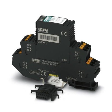 PT-IQ-2X2-24DC-PT 2801263 PHOENIX CONTACT Dispositivo de proteção contra surtos