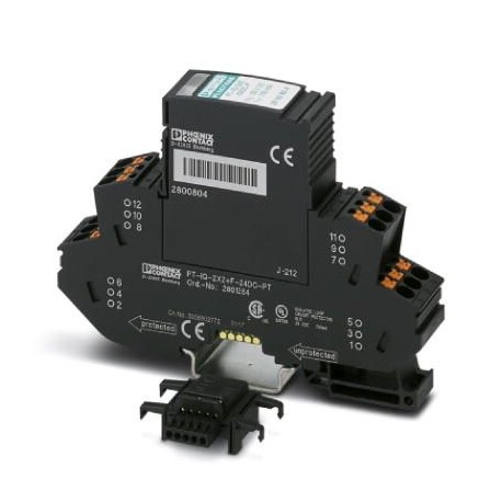PT-IQ-2X2+F-24DC-PT 2801264 PHOENIX CONTACT Dispositivo de proteção contra surtos