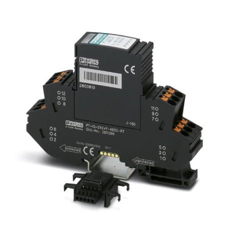 PT-IQ-2X2+F-48DC-PT 2801266 PHOENIX CONTACT Dispositivo de proteção contra surtos