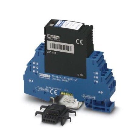 PT-IQ-1X2-EX-24DC-UT 2801512 PHOENIX CONTACT Dispositivo de proteção contra surtos