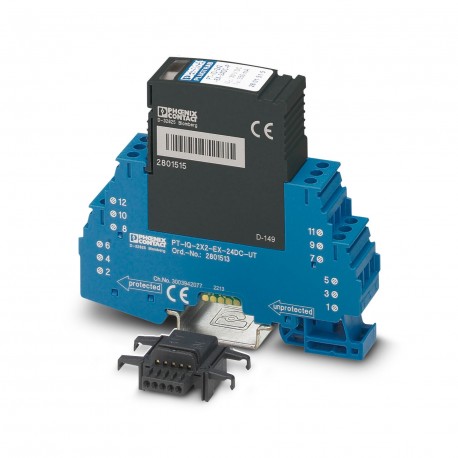 PT-IQ-2X2-EX-24DC-UT 2801513 PHOENIX CONTACT Dispositivo de proteção contra surtos