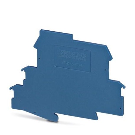TT-D-2-PE-M-BU 2803878 PHOENIX CONTACT Tapa final para TERMITRAB TT-EX(I)-M-..., color: azul